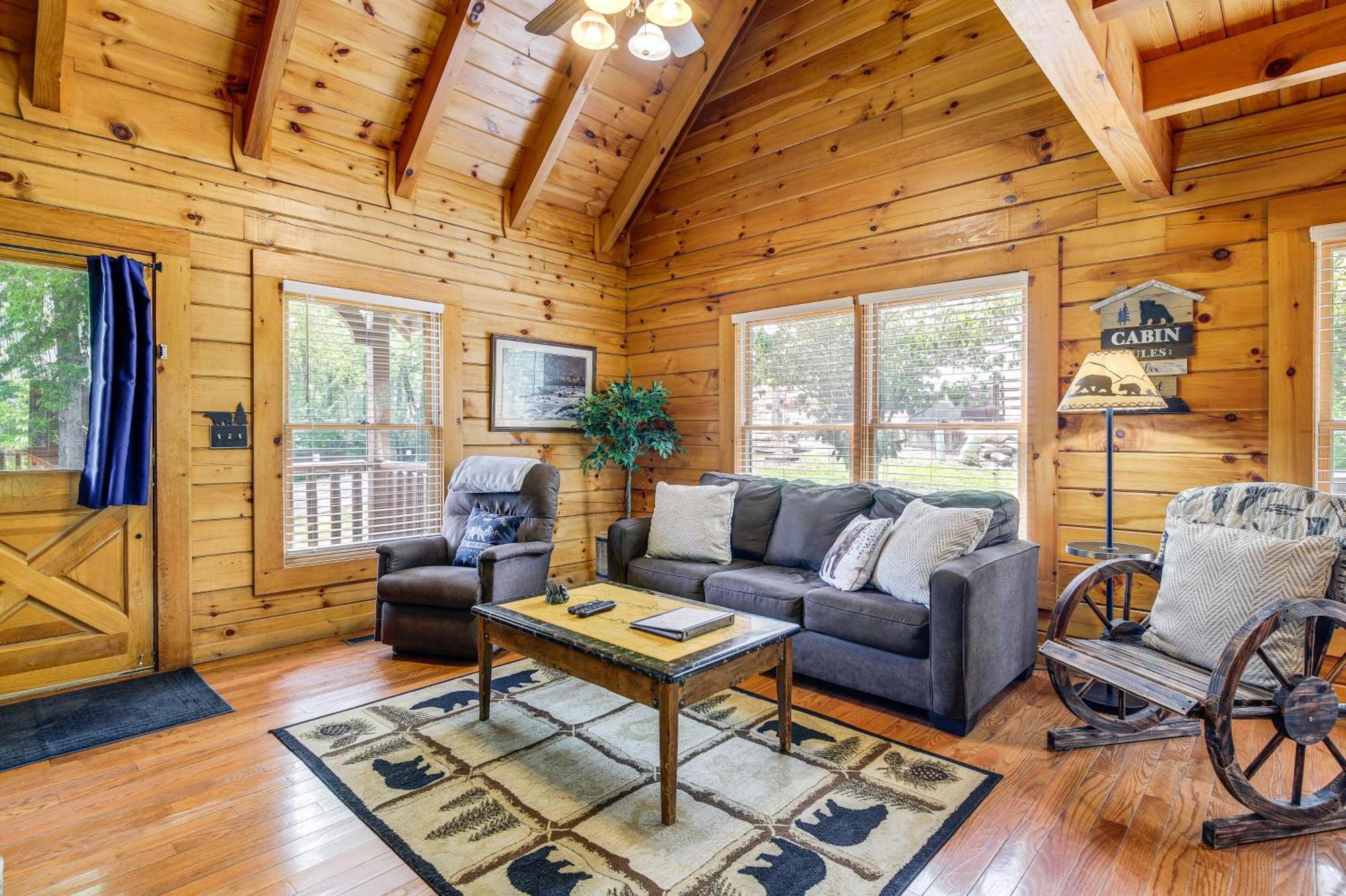 Pigeon Forge Cabin Premier Location And Hot Tub Exteriör bild